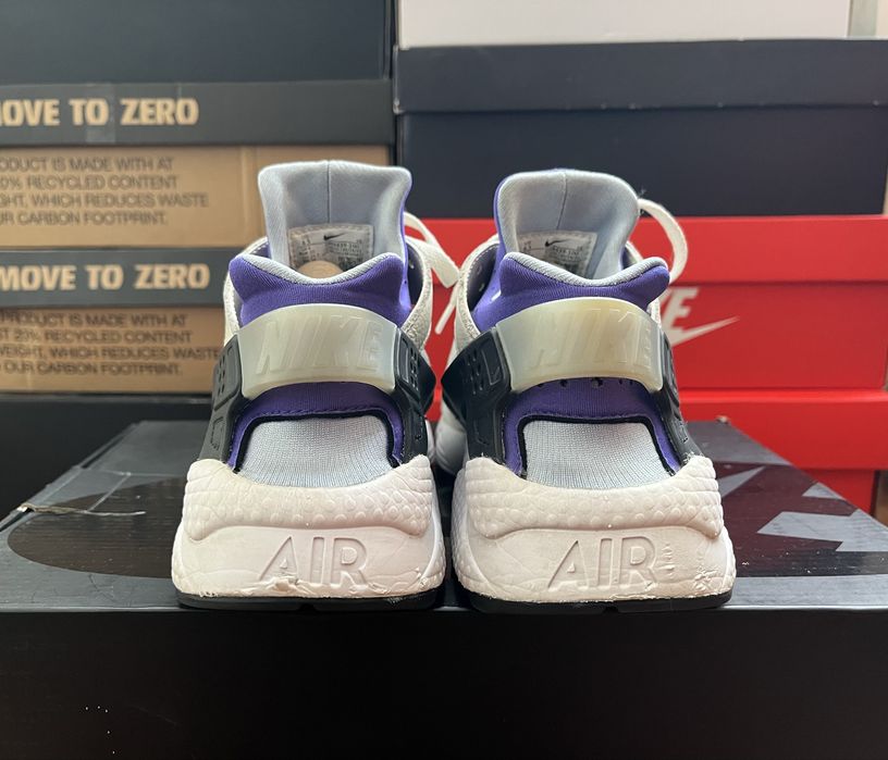 Nike Air Huarache White Lapis Aluminum Black 40 номер дамски маратонки