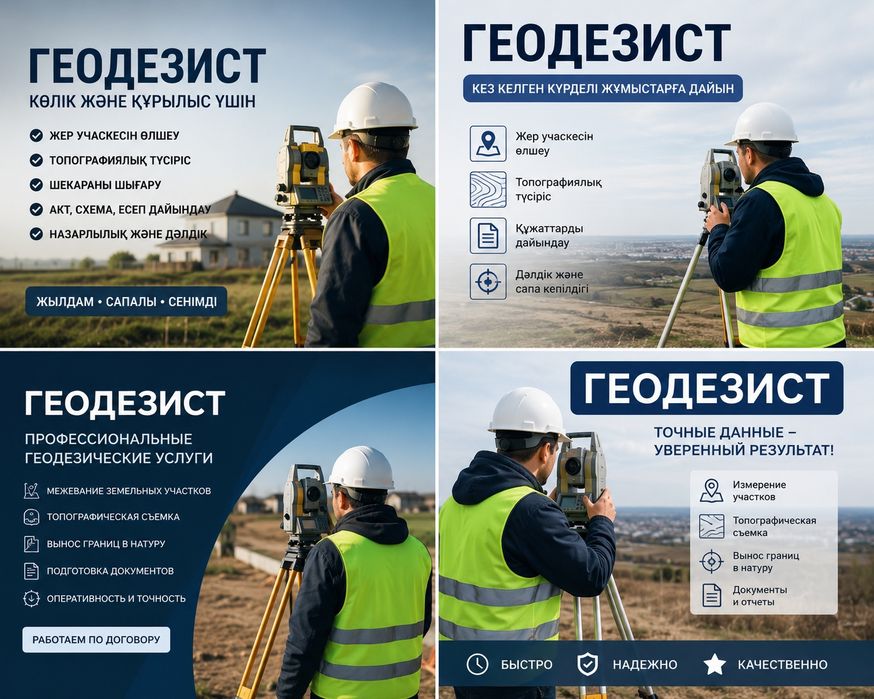 Услуги геодезиста