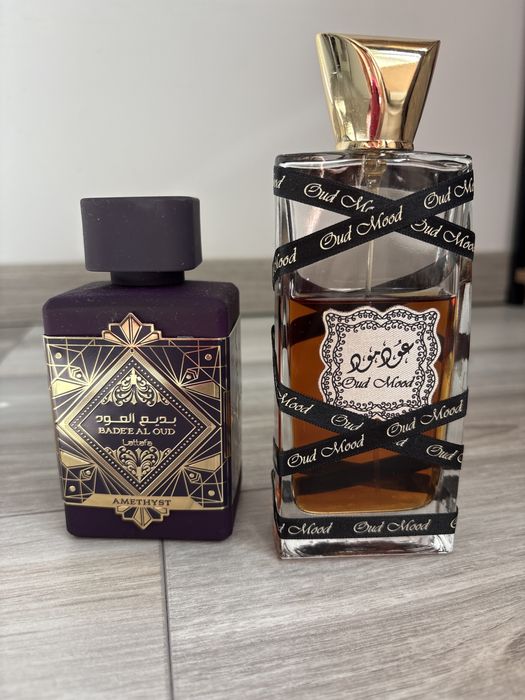 Oud mood si Badee al Oud parfumuri lattafa