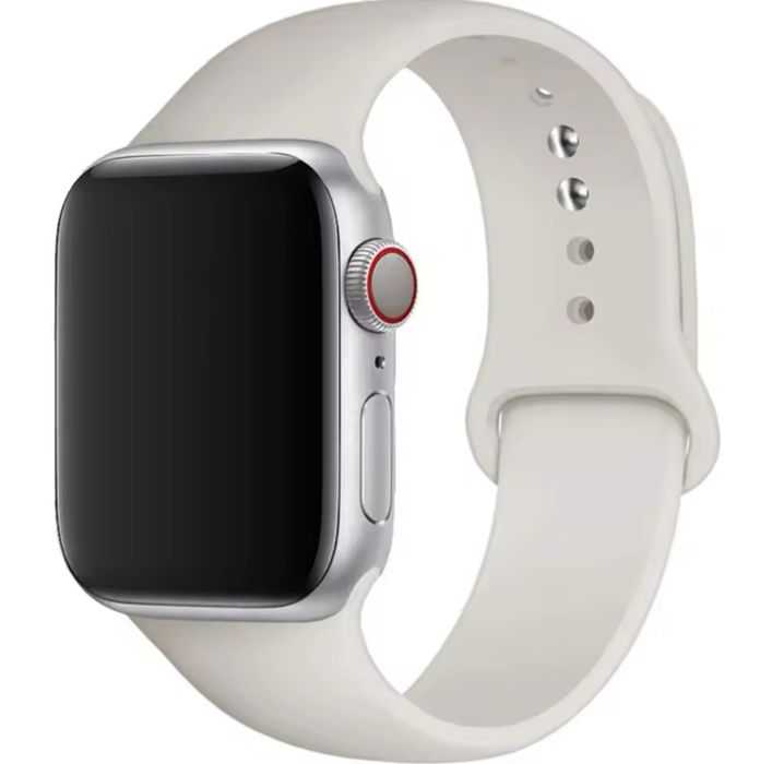 Силиконови каишки - Apple Watch 6, 7, 8, 9, SE - 42, 44, 45 мм.