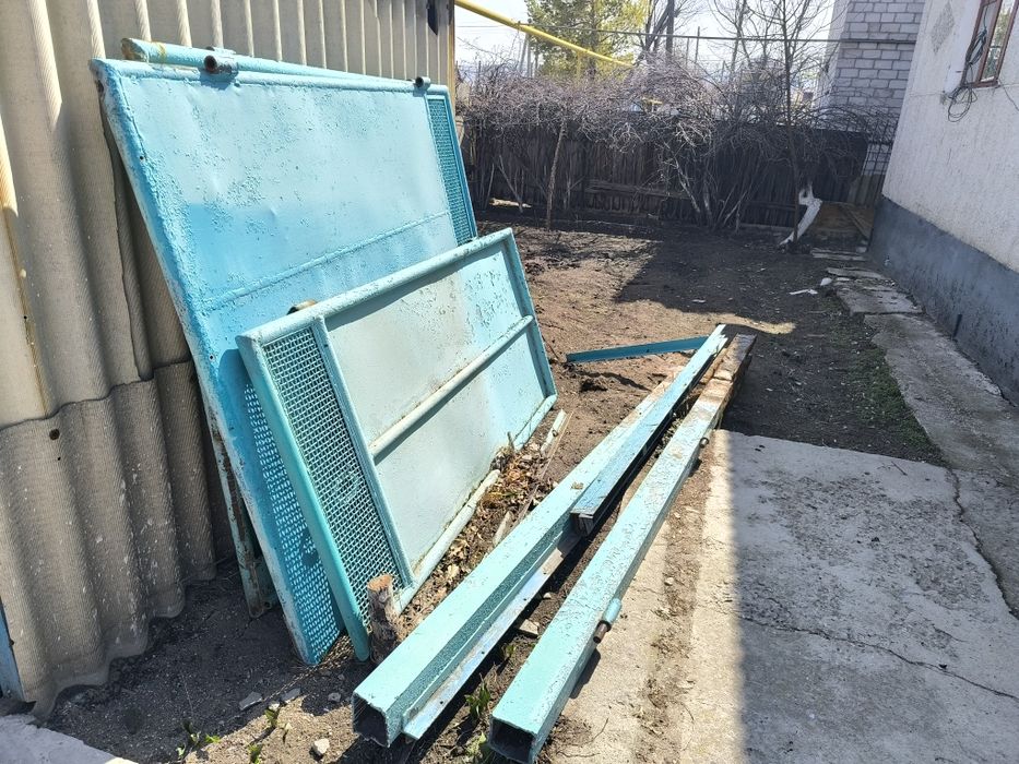 Ворота компелект с калиткой