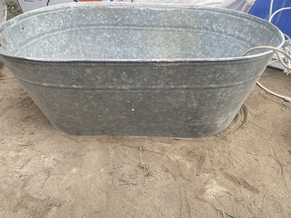 Оцинкованная ванна/таз