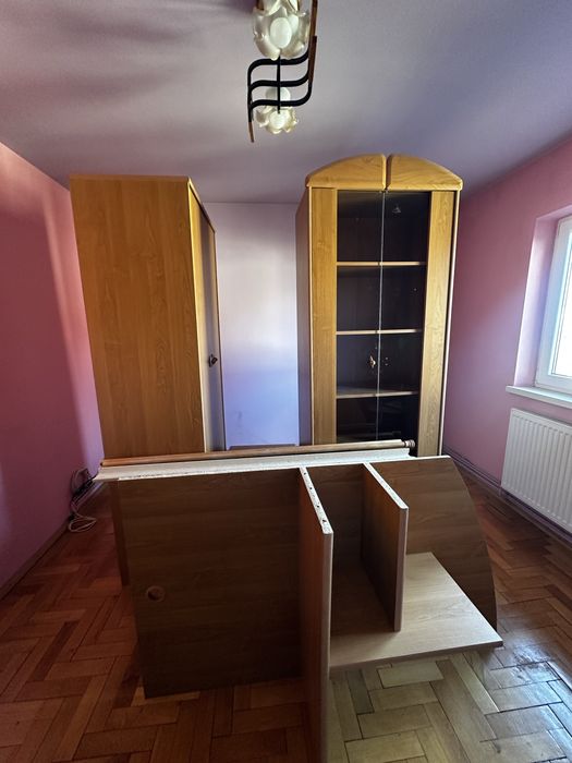 Set complet mobilier cameră (Bibliotecă) + Birou calculator