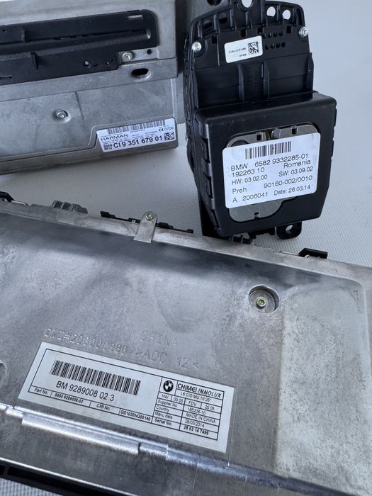 NBT OEM BMW 5 серия F10 F11 голяма навигация idrive джойстик панел