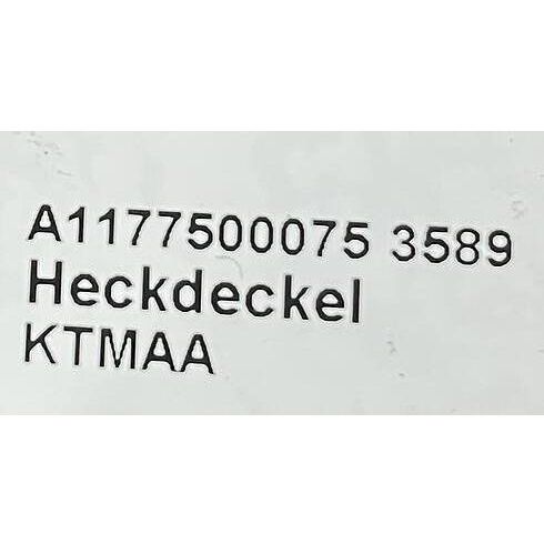 Заден капак за mercedes cla c117 - a1177500075