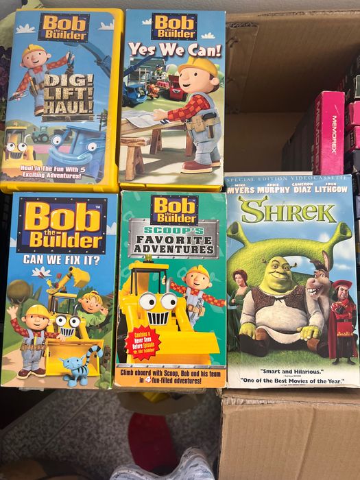 видеокассеты для видеомагнитофона