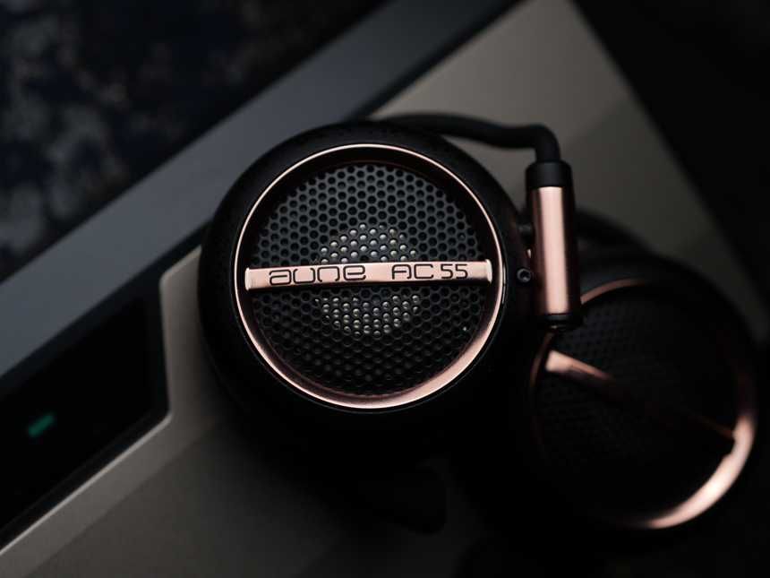 Aune AC55 Open-Back Clip-On Headphones Reference Casti HIFI Ca Noi