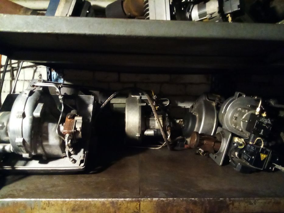 Arzător cu preîncălzire funcțional buderus, weissmann pe amestec  ulei