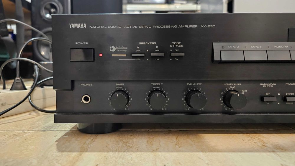 Amplificator Yamaha AX-630 sau amplificator Akai AM-65, cu test video!