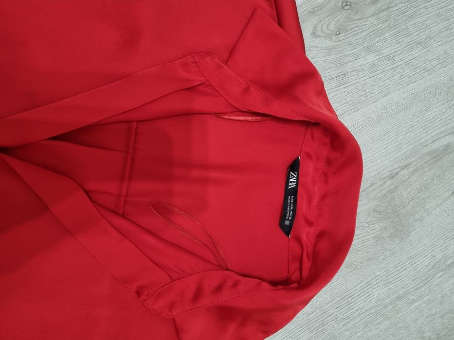 Рубашка Zara атласна