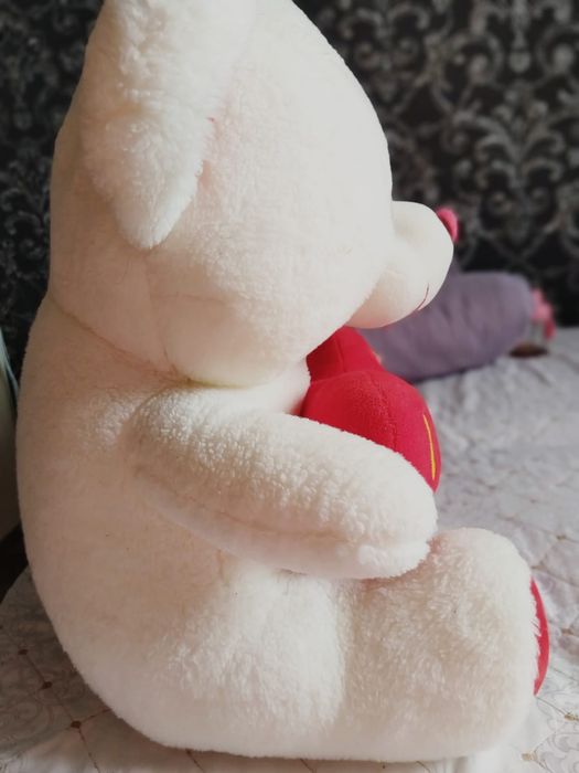 Мягкий Мишка белый