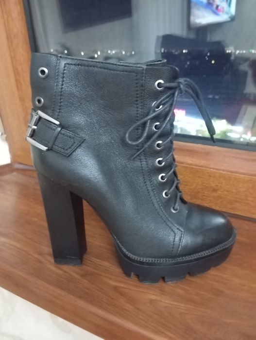 Сапоги кожаный ИТАЛИЯ