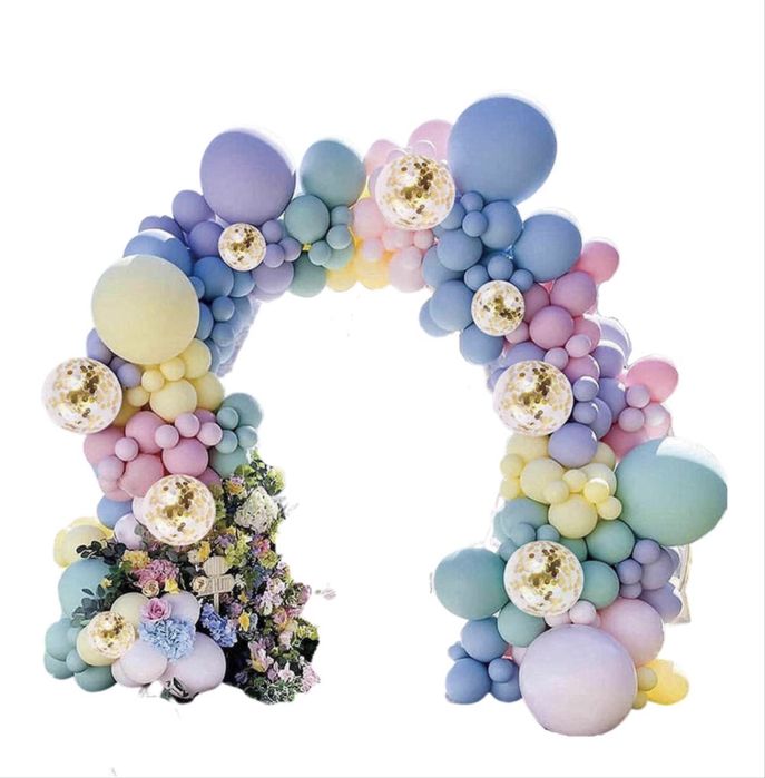 Kit de baloane pentru arcada roze/roz/albastru/unicorn