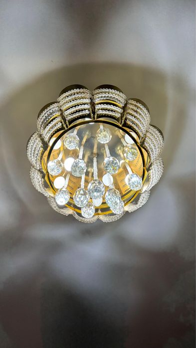 Люстра красивая хрусталь