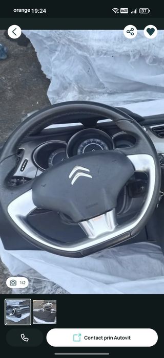 Volan piele original c3 ds3