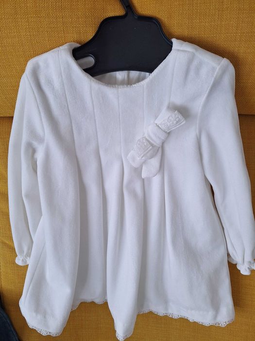 Rochita alba catifea Mayoral marimea 86, 18m