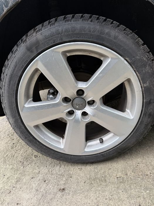 Джанти 17 5х100 с хубави зимни гуми