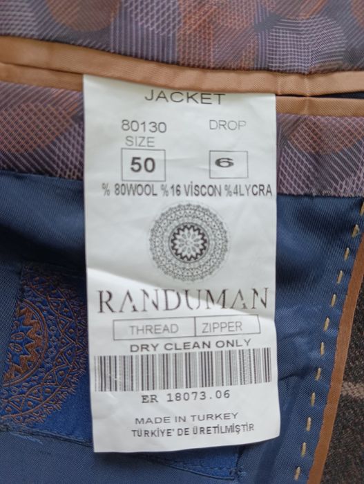 Мужской пиджак Турецкий