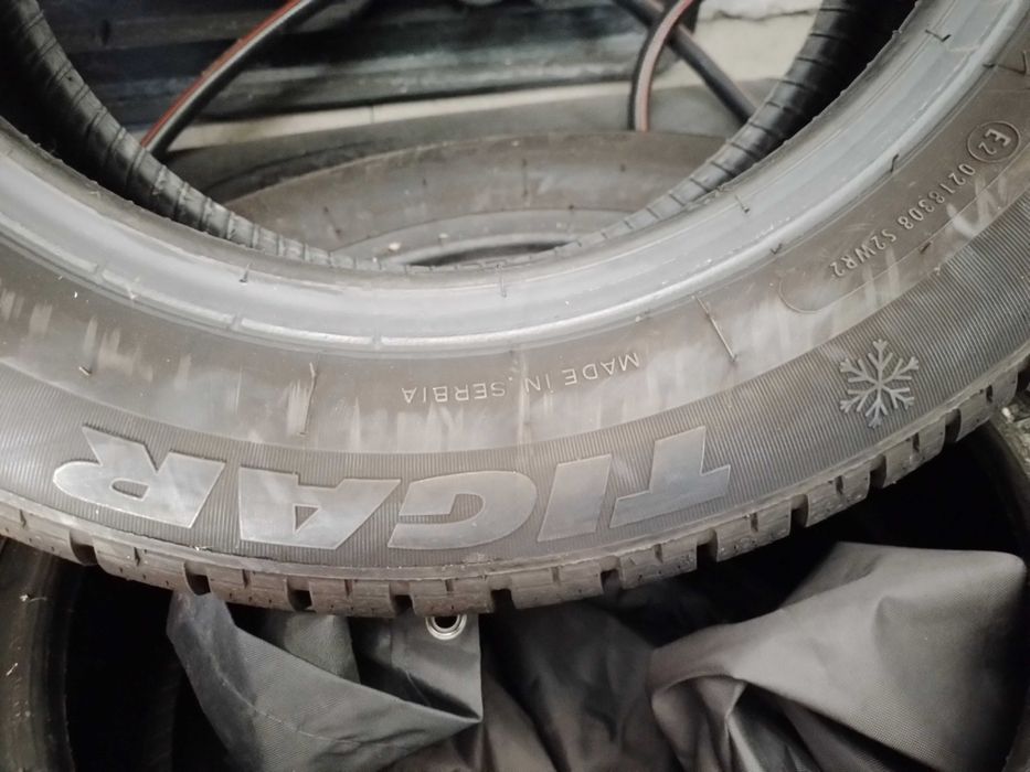 4 бр. зимни гуми 180/60/r14 82 TIGAR на 100 км.