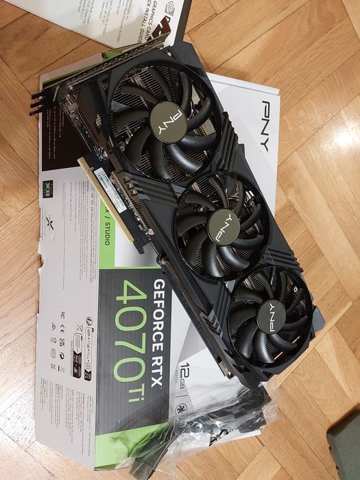 PNY GeForce RTX 4070Ti 12GB VERTO Triple Fan DLSS 3 , Видео карта