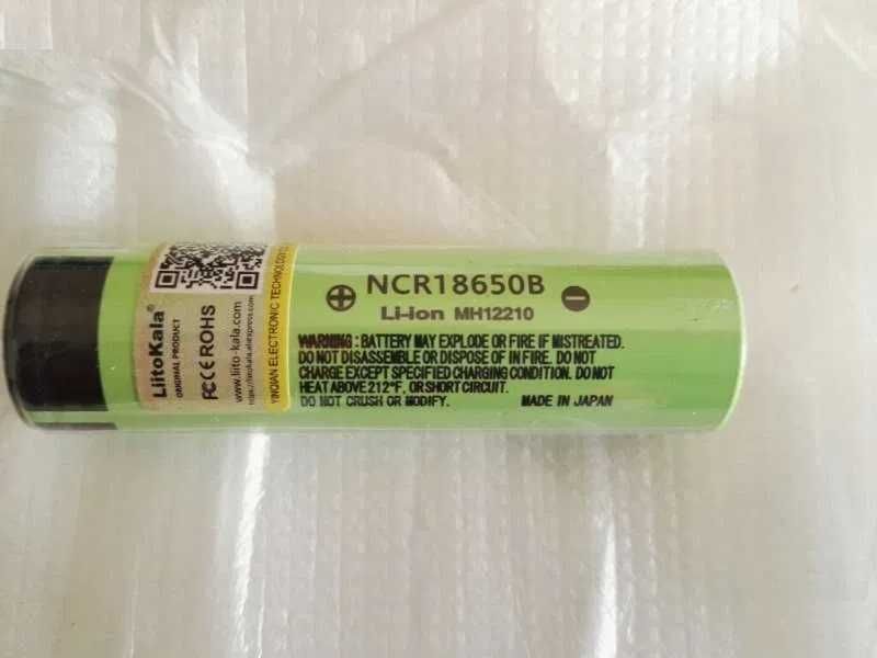 Батерия Liitokala 18650 Li-ion,3.7V 3400mAh,презареждащи,акумулаторни