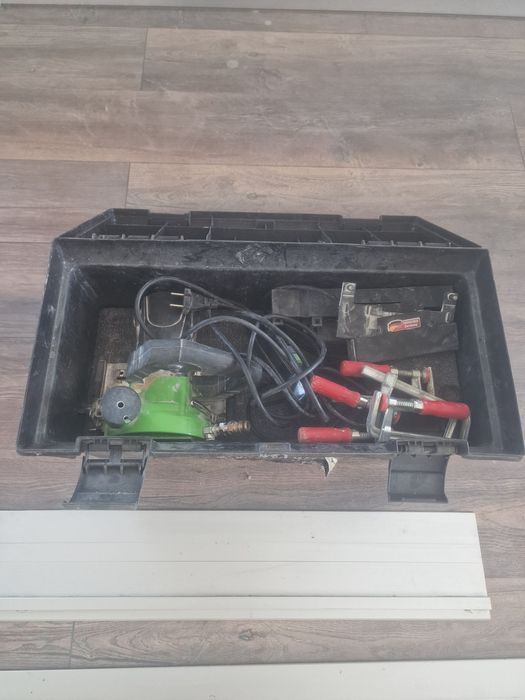 Fierastrau circular pentru piatra - EDS 125, Eibenstock  aproape nou+ 2 sine de ghidaj 60/120 cm