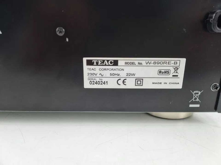 Casetofon deck Teac W890R dublu recorder