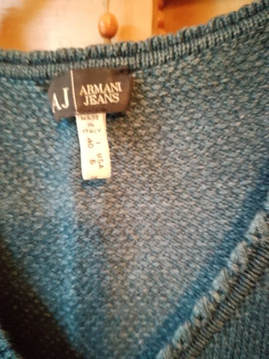 Чисто нов оригинален винтидж топ ARMANI JEANS - Made in Italy