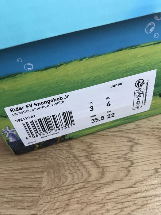 Puma Spongebob Rider 35 37 38 39 Gucci Adidas Yeezy Nike Sneakers Noi