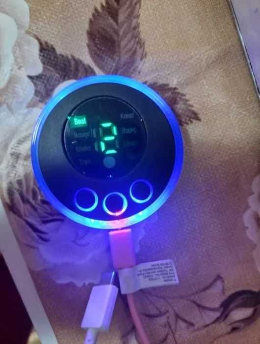 EMS aparat electric masaj multifuncționa cu plasturi reutilizabili l