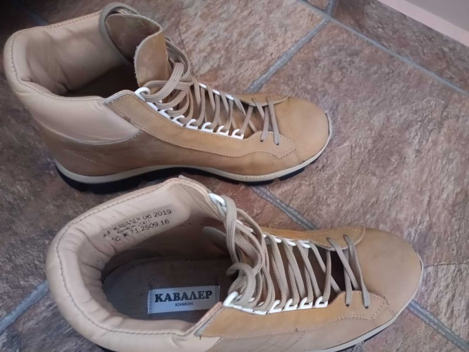 Мъжки високи  нови боти на КАВАЛЕР