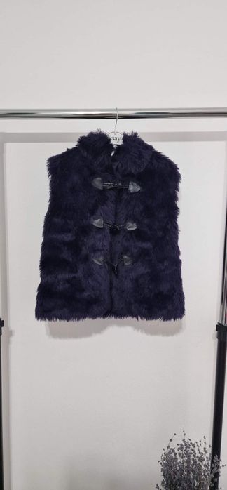 Vesta din blana de dama
