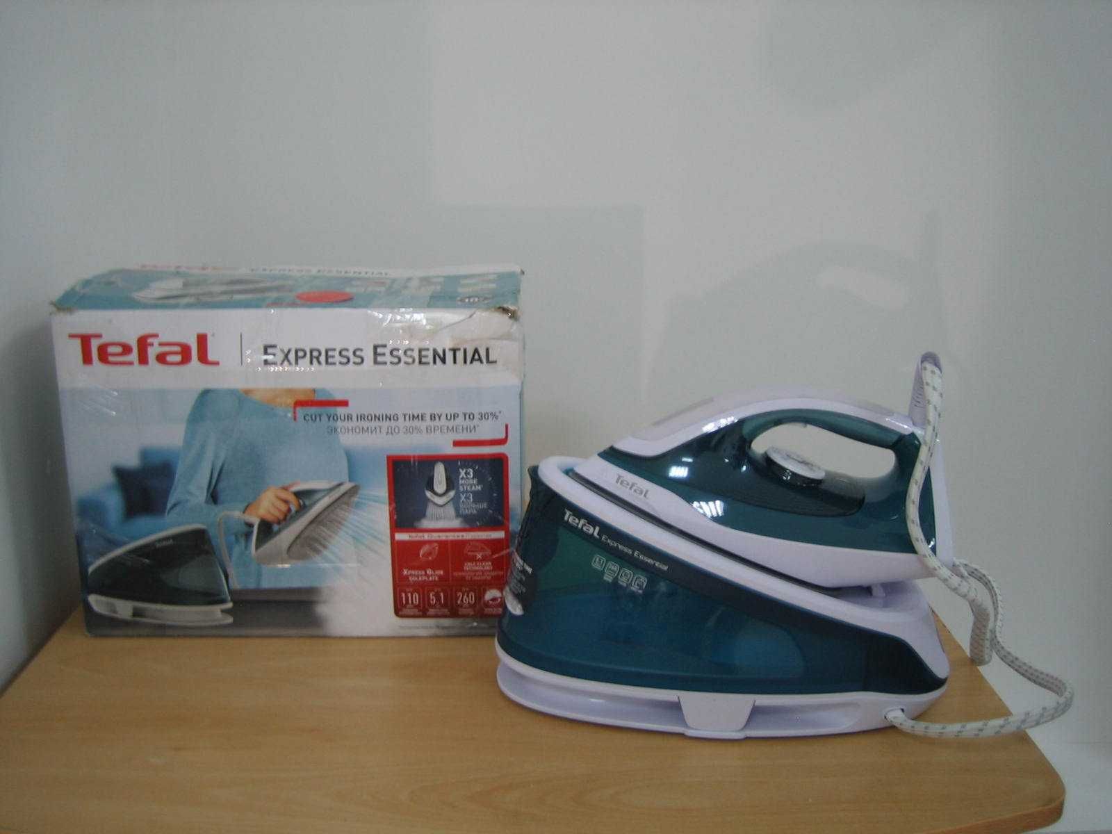 Ютия Tefal Express Esssential с парогенератор гр. Варна Владислав ...