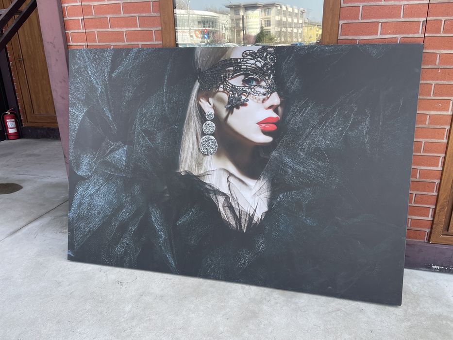 Tablou pe Panza Decor Fata  Femeie 2040 x 1370 mm