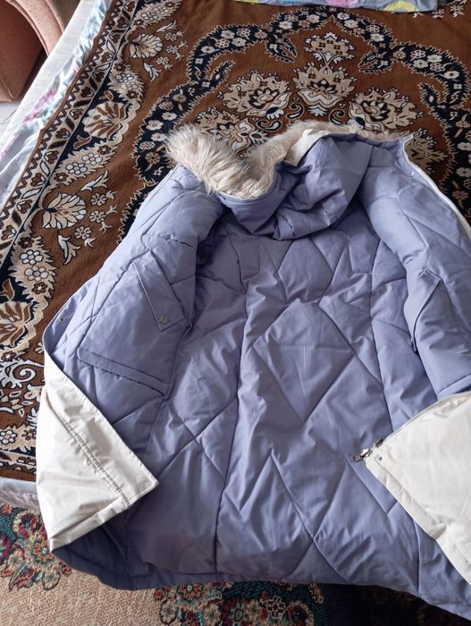 Пуховик зимний 2х сторонний