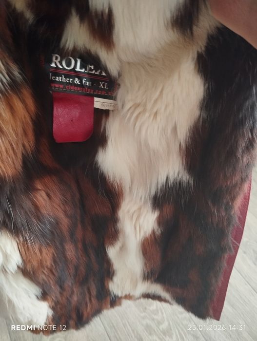 Дублёнка кожаная натуральная