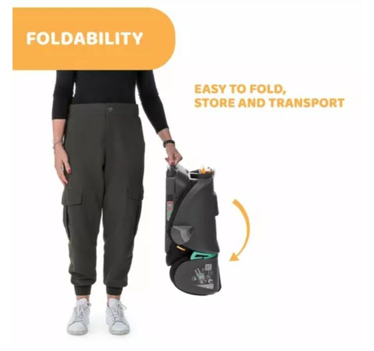 Scaun auto i-Size Fold & Go Air i-Size, 100-150 cm, Ombra, Chicco