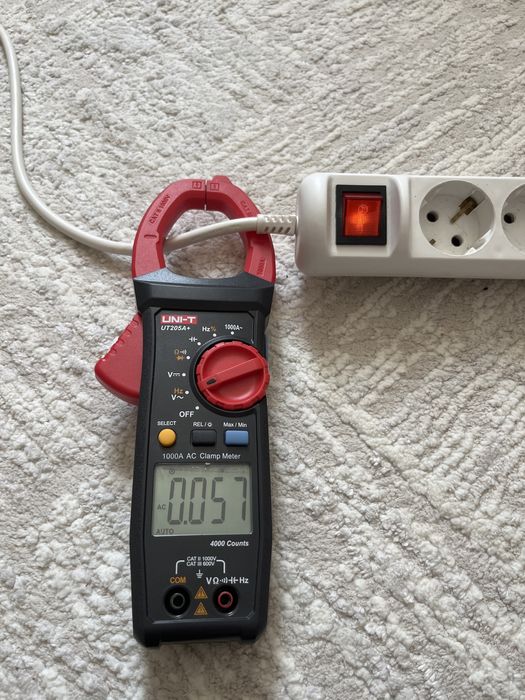 Токовые клещи UNI-T UT205A+ 45 (Б/У) рабочие *