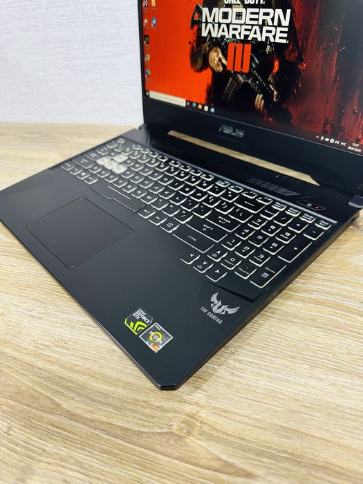 ASUS TUF Gaming Ryzen 7+GTX1650 Топовый Игровой ноутбук с Гарантией