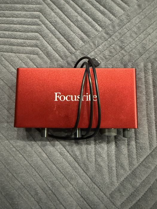 Scarlett Solo (3rd Gen) Focusrite.