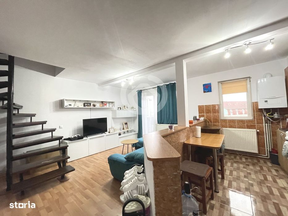 Apartament 2 nivele la mansarda | Terezian | complet utilat si mobilat