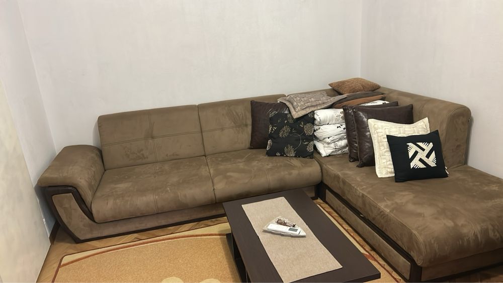 Диван холов 2,05/3,05м беж