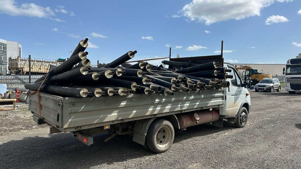 Трубы в ППУ изоляции для теплотрасс