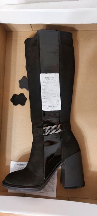 Cizme din piele naturala