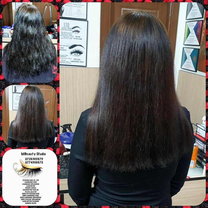 Tratament keratina braziliana pentru îndreptarea parului