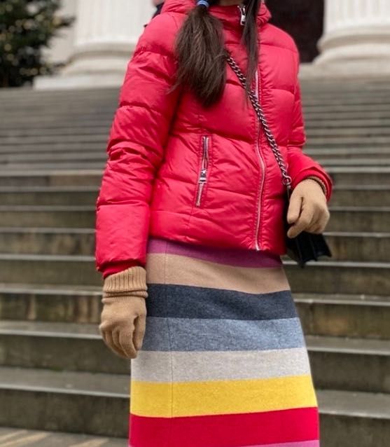 Яке с гъши пух Karl Lagerfeld (S) и сникърси Juicy Couture (38 размер)