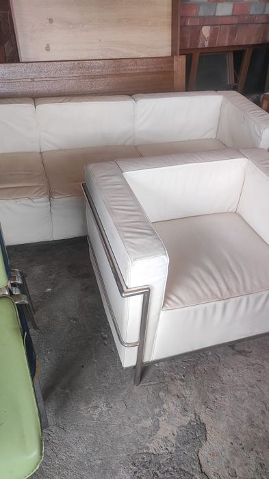 Диван, кресло, кожзам