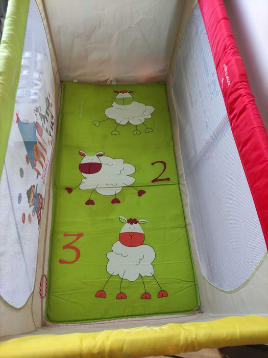 Бебешка кошара запазена 65/120см едно ниво