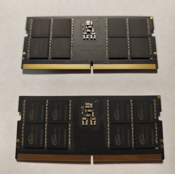 64gb DDR5 5200MHZ Sodimm для ноутбука.32gbx2 Team group.