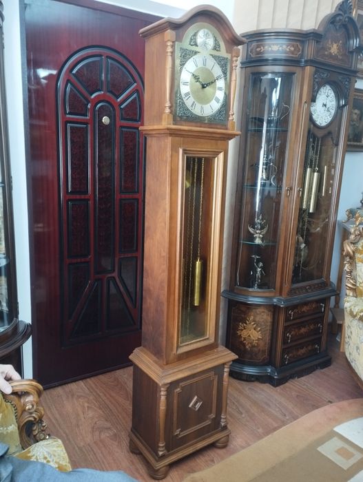 Ceas pendula de podea Schatz anii 60-70 cu pendul